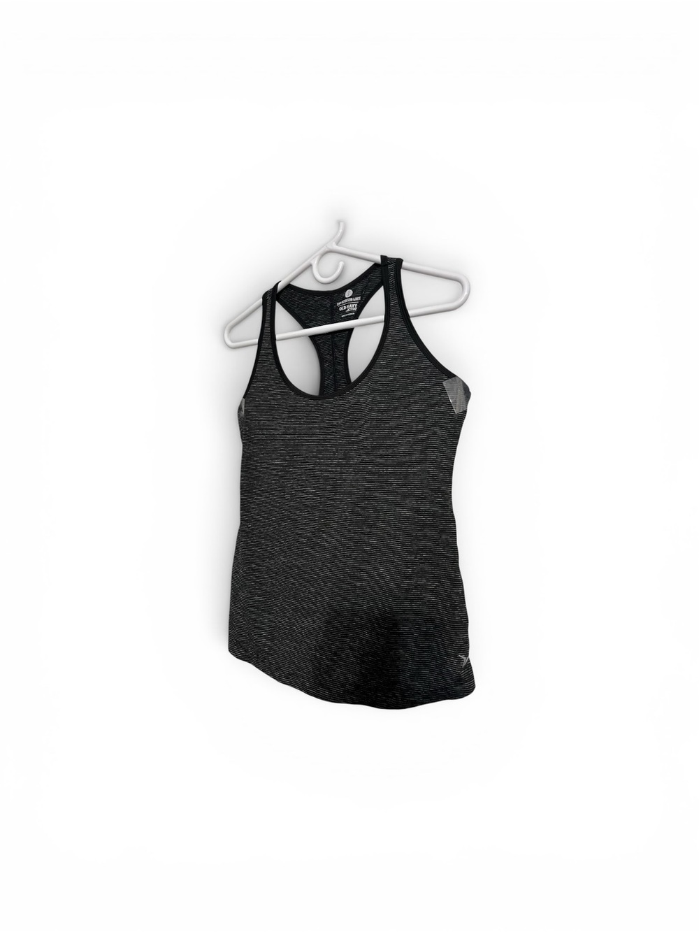 Old Navy Charcoal Heather Racerback Tank Top